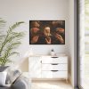 88289-19.jpg Seven Male Hands Encircling a Mug of Beer Framed Canvas