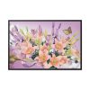 Garden Flower Framed Canvas