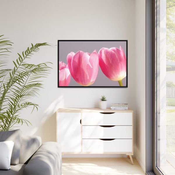 88289-203.jpg Pink Tulip Framed Canvas