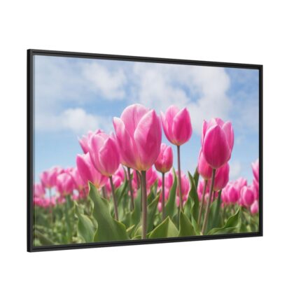Tulip Beauty Framed Canvas