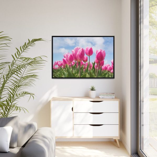 Tulip Beauty Framed Canvas