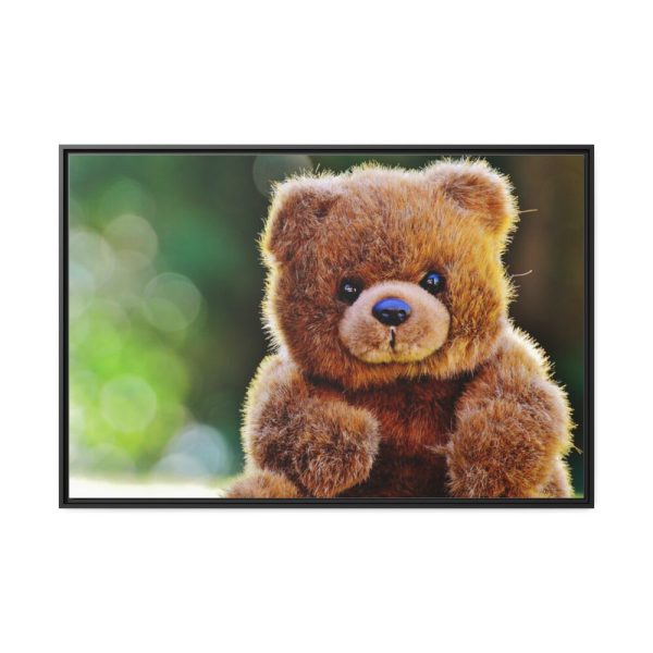 88289-269.jpg Cute Teddy Bear Framed Canvas