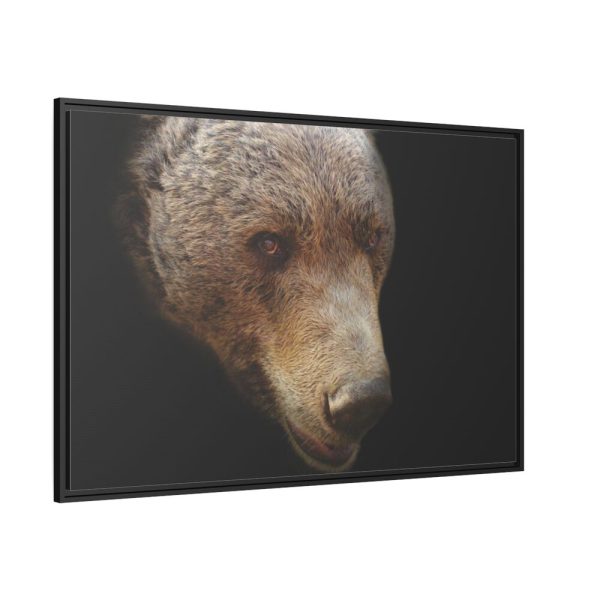 88289-310.jpg Bear Head Artistic Framed Canvas