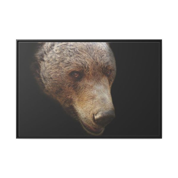88289-311.jpg Bear Head Artistic Framed Canvas