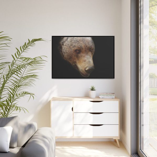 88289-313.jpg Bear Head Artistic Framed Canvas