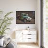 Abandoned Truck in Nevada Framed Canvas