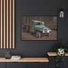 Abandoned Truck in Nevada Framed Canvas