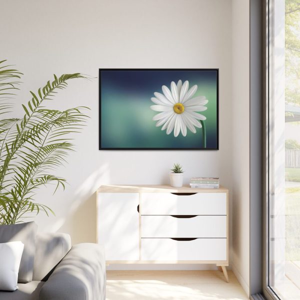 88289-333.jpg Lonely Daisy Framed Canvas
