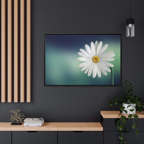 88289-334.jpg Lonely Daisy Framed Canvas