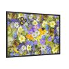 Daisy Flower Background Framed Canvas