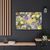 Daisy Flower Background Framed Canvas