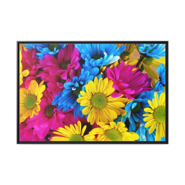 88289-356.jpg Colorful Daisies Framed Canvas