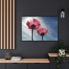 88289-374.jpg Pink Daisy with Blue Sky Framed Canvas