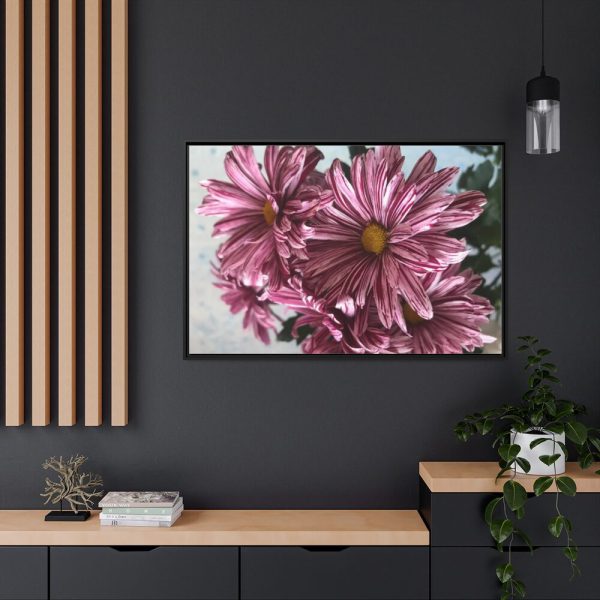 88289-384.jpg Pink-White Daisies Framed Canvas