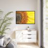88289-43.jpg Closeup Sunflower Framed Canvas