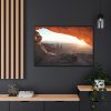 88289-454.jpg The Cave With Sunlight Framed Canvas