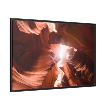 Antelope Canyon, Arizona Framed Canvas