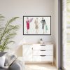 88289-47.jpg Three Dresses Framed Canvas