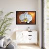 Blossom Orchid Flower Framed Canvas