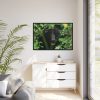 88289-493.jpg Black Bear in the Bush Framed Canvas