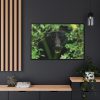 88289-494.jpg Black Bear in the Bush Framed Canvas