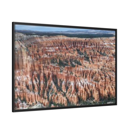 Utah national park, Bryce Canyon Framed Canvas
