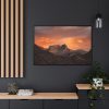88289-509.jpg Sunset over Grand Canyon National Park at Hakatai Canyon Framed Canvas