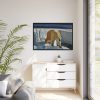 88289-558.jpg Wet Polar Bear Framed Canvas
