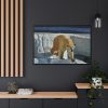 88289-559.jpg Wet Polar Bear Framed Canvas