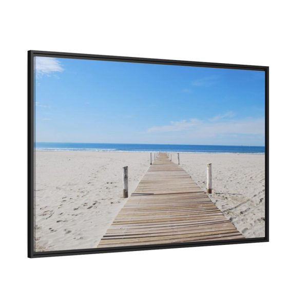 88289-615.jpg Boardwalk at Seaside Framed Canvas