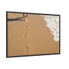88289-620.jpg Free Foot Prints on the Beach Framed Canvas