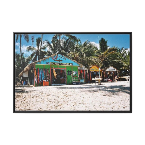88289-626.jpg Tropical Dominican Republic Framed Canvas