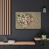 88289-649.jpg Heart Stones on Beach Framed Canvas