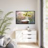 Sunflower in Vase Framed Canvas