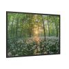 88289-670.jpg Forest at Sunset with Bear's Garlic Framed Canvas