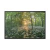 88289-671.jpg Forest at Sunset with Bear's Garlic Framed Canvas