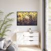 Love Sunflowers Framed Canvas