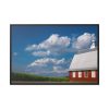 88289-77.jpg Cornfield and Red Barn Scenic Framed Canvas