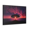Breathtaking Red and Purple Sky Framed Canvas