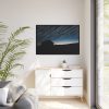 88289-83.jpg Long Exposure of the Star Trails Above the Barn Framed Canvas