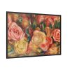 Roses by Pierre-Auguste Renoir Framed Canvas