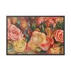 Roses by Pierre-Auguste Renoir Framed Canvas