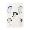 88299-1.jpg The Pretty Seasonal Hats Framed Canvas
