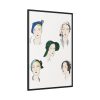 88299.jpg The Pretty Seasonal Hats Framed Canvas