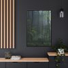 88299-118.jpg A Small Clearing in a Lush Forest Framed Canvas