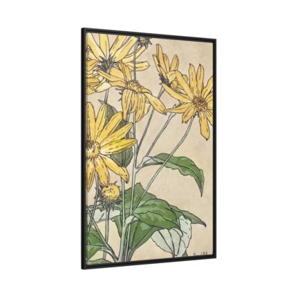 Sunflowers by Hannah Borger Overbeck Framed Canvas