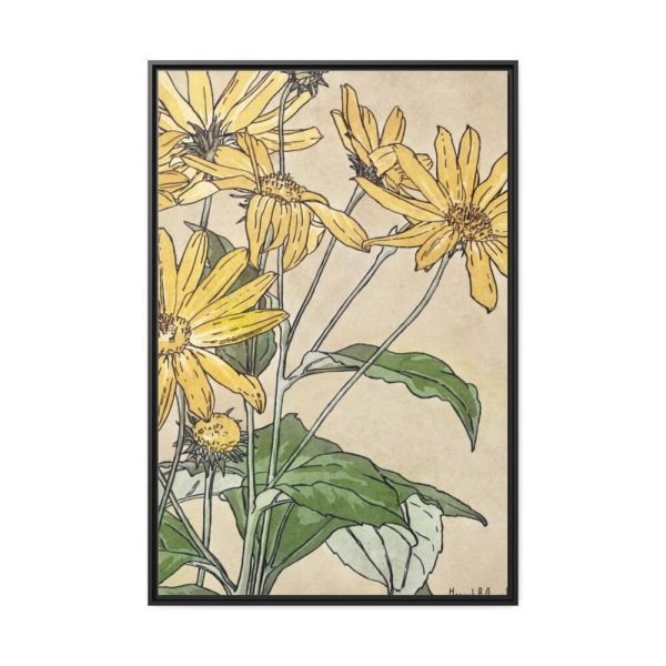 88299-25.jpg Sunflowers by Hannah Borger Overbeck Framed Canvas