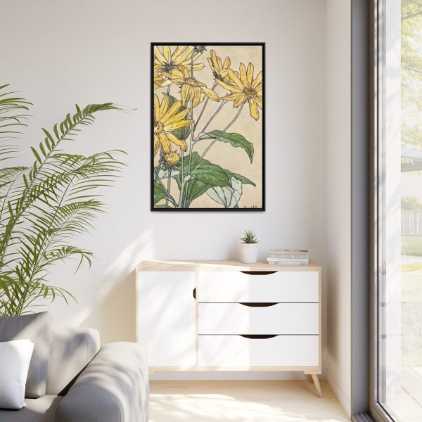 88299-27.jpg Sunflowers by Hannah Borger Overbeck Framed Canvas