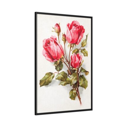 Feldpost von Hans Framed Canvas
