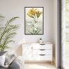 88299-43.jpg Yellow and White Lilies by William van Leen Framed Canvas